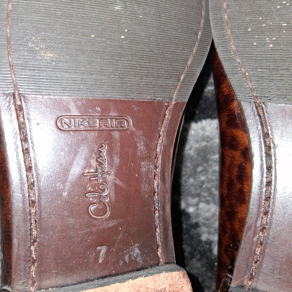 Cole Haan Leopard Tortoise Print Loafers - Picture 15 of 15